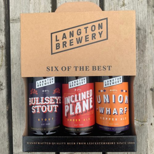 6 bottle gift pack of traditional ales